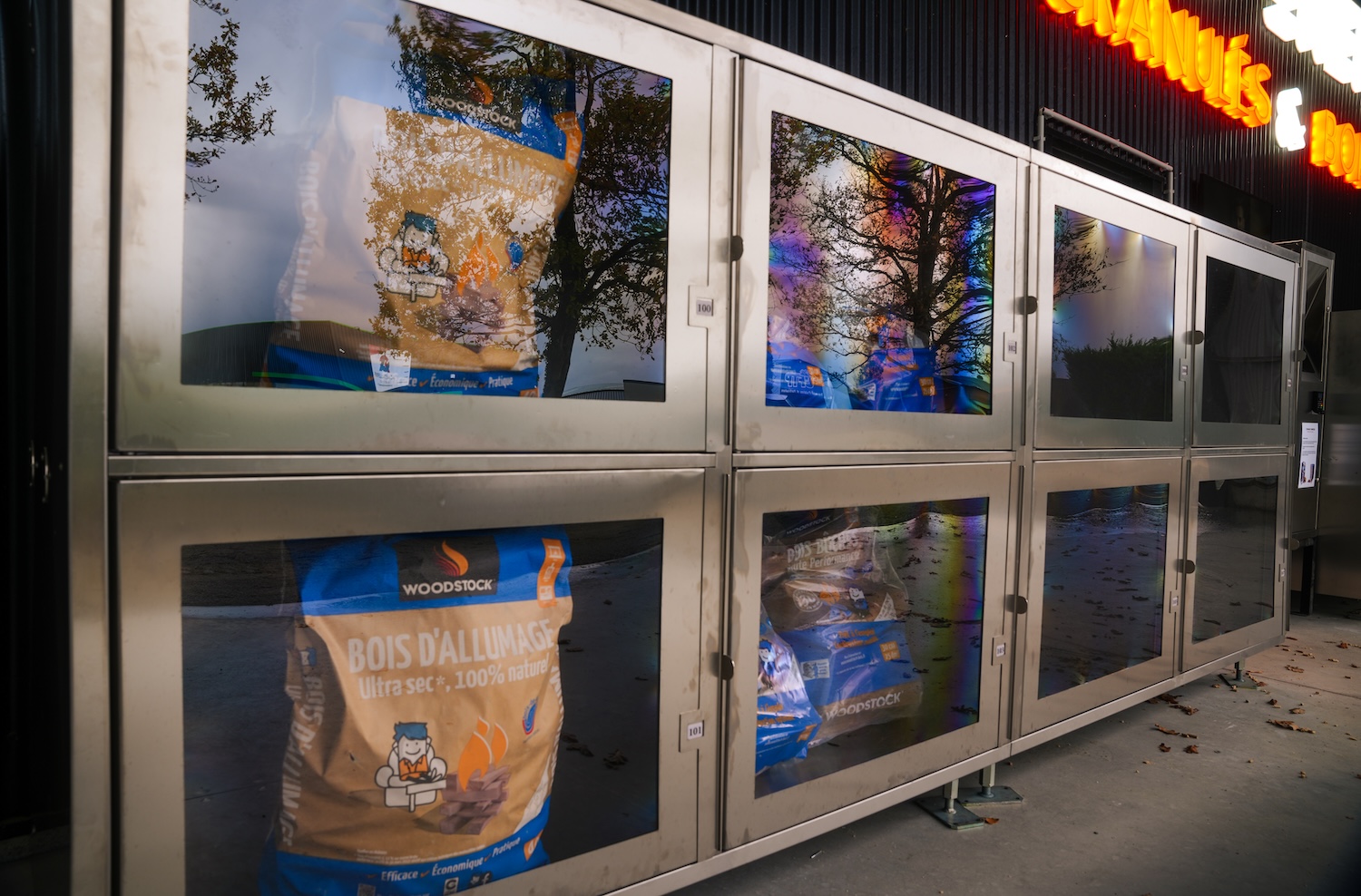 du bois et des granulés dans les drives chenais energie