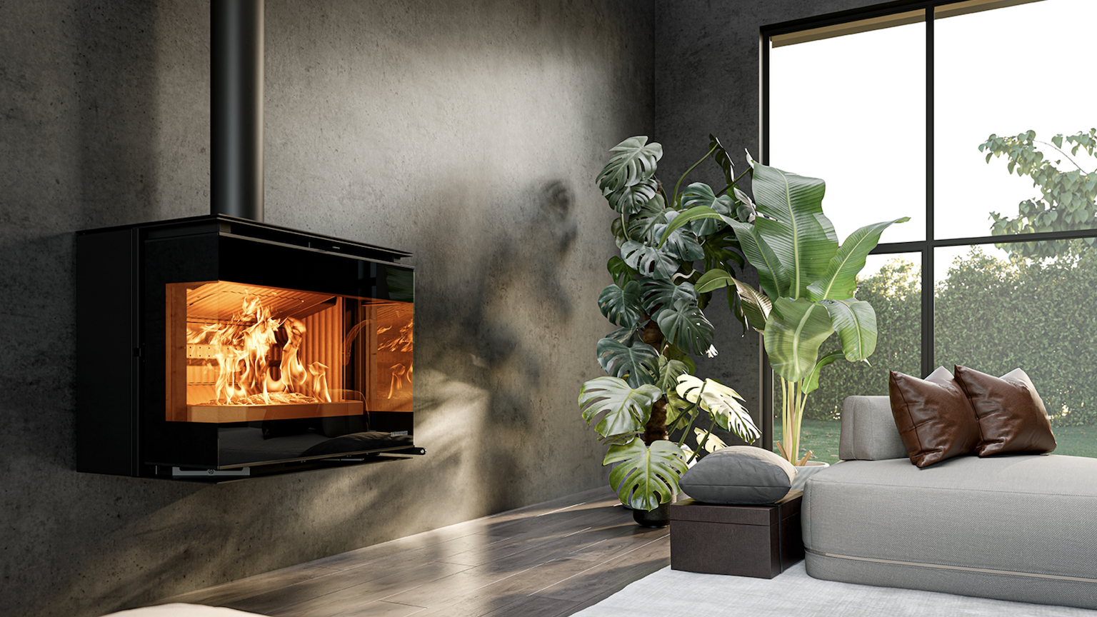 Panorama Wall suspendu par Chenais Energie
